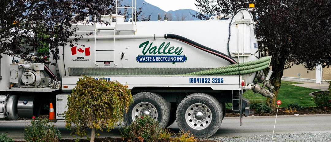 Valley Waste Septic Service Truck